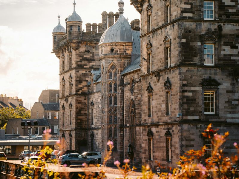 <p>scorcio di castello e autunno, Scozia</p>